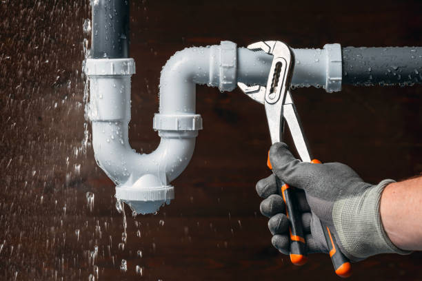 Professional Drain Cleaning technician working in Augusta, KY